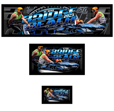 H120 Bridge to Beach 2023 Bar Runner
